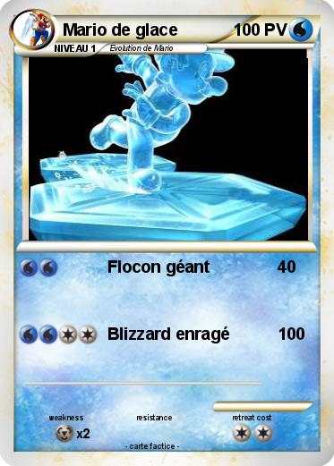 Pokemon Mario de glace