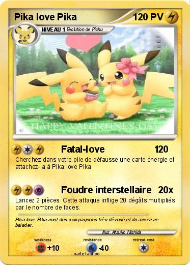 Pokemon Pika love Pika