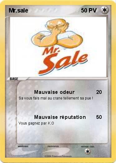 Pokemon Mr.sale 