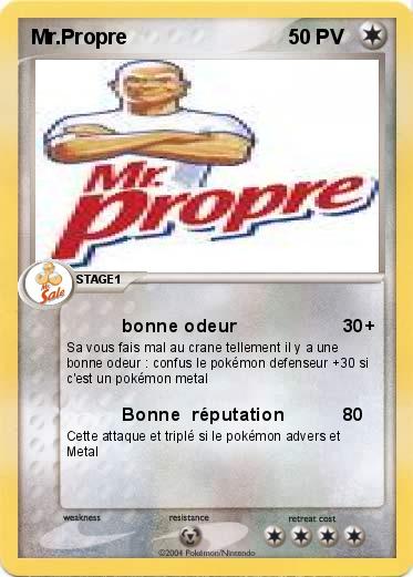 Pokemon Mr.Propre