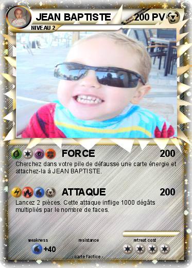 Pokemon JEAN BAPTISTE