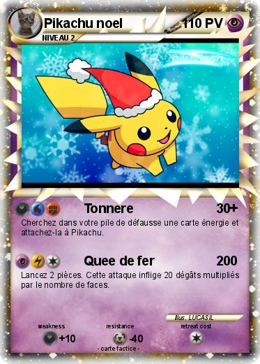 Pokemon Pikachu noel