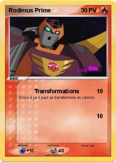 Pokemon Rodimus Prime