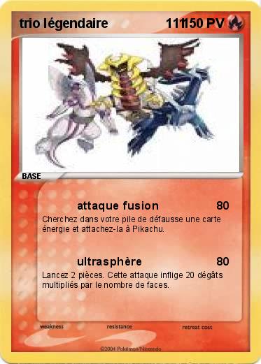 Pokemon trio légendaire                111  