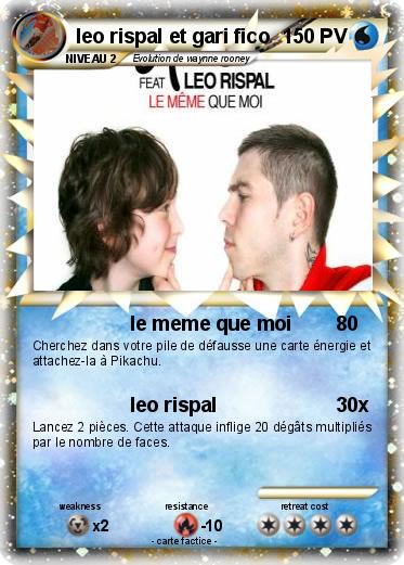 Pokemon leo rispal et gari fico