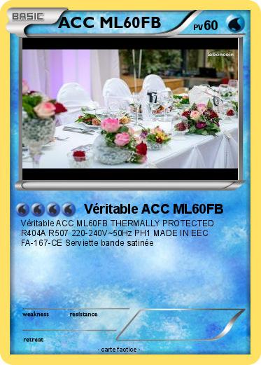 Pokemon ACC ML60FB