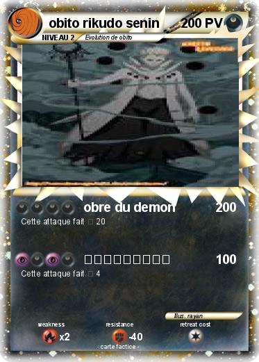 Pokemon obito rikudo senin