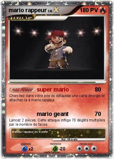 Pokemon mario rappeur
