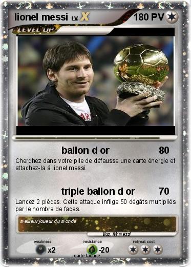 Pokemon lionel messi