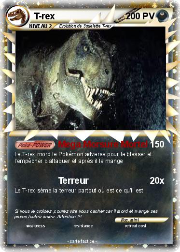 Pokemon T-rex