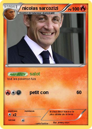 Pokemon nicolas sarcozizi