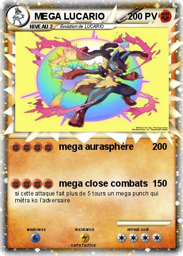 Pokemon MEGA LUCARIO
