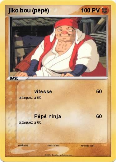 Pokemon jiko bou (pépé)