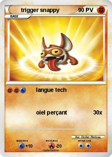 Pokemon trigger snappy