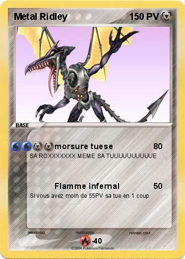 Pokemon Metal Ridley