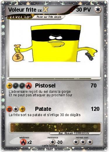 Pokemon Voleur frite