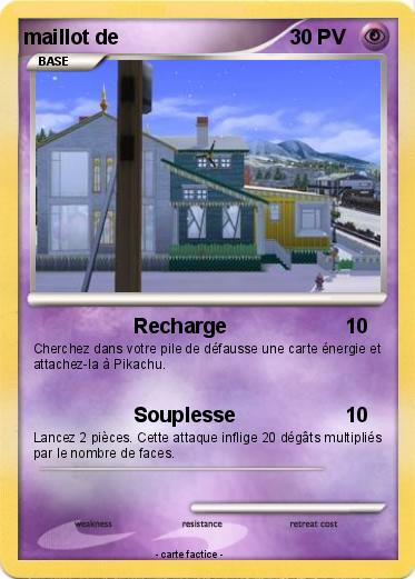 Pokemon maillot de