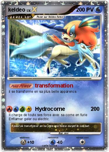 Pokemon keldeo