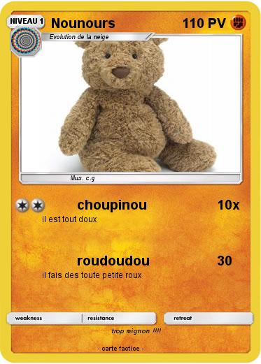 Pokemon Nounours
