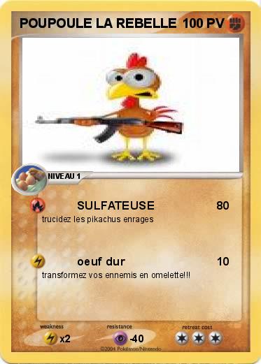 Pokemon POUPOULE LA REBELLE