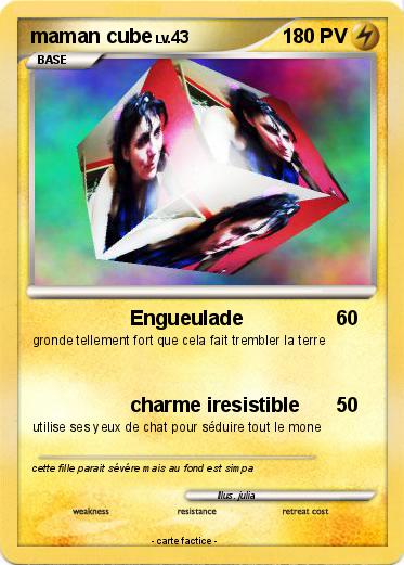 Pokemon maman cube