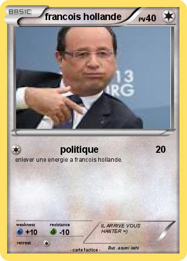 Pokemon francois hollande