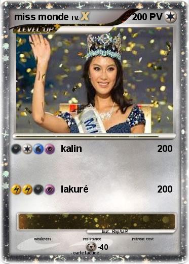 Pokemon miss monde