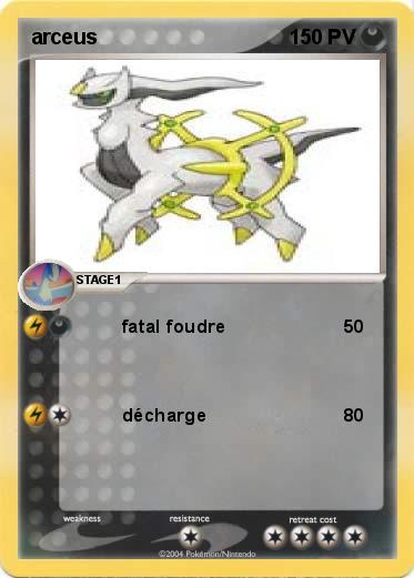 Pokemon arceus