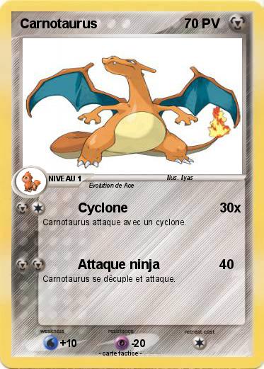 Pokemon Carnotaurus