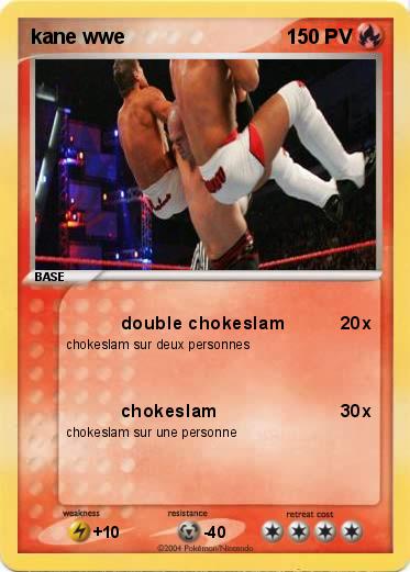 Pokemon kane wwe