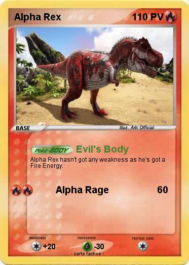 Pokemon Alpha Rex