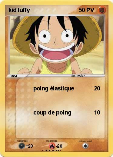 Pokemon kid luffy