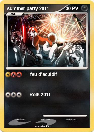 Pokemon summer party 2011