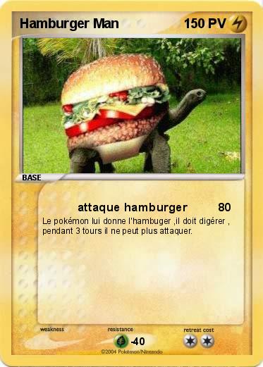 Pokemon Hamburger Man