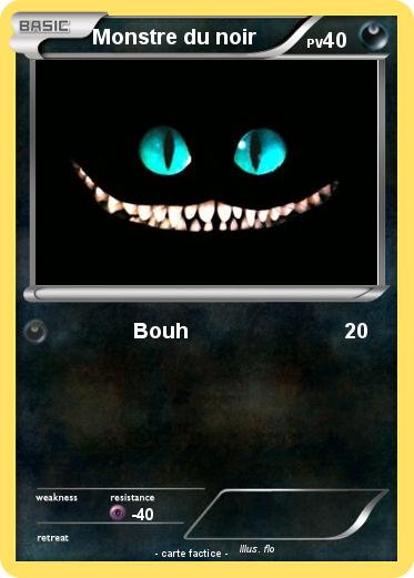 Pokemon Monstre du noir