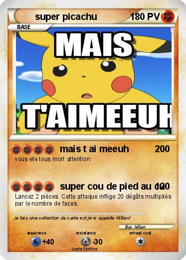 Pokemon super picachu