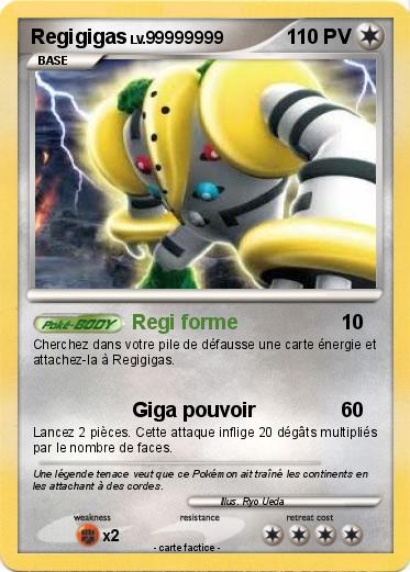 Pokemon Regigigas