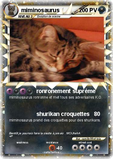 Pokemon miminosaurus