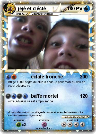 Pokemon jéjé et cléclé