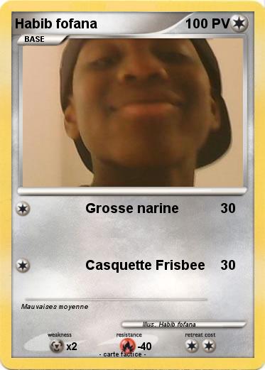 Pokemon Habib fofana