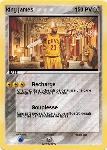 Pokemon king james