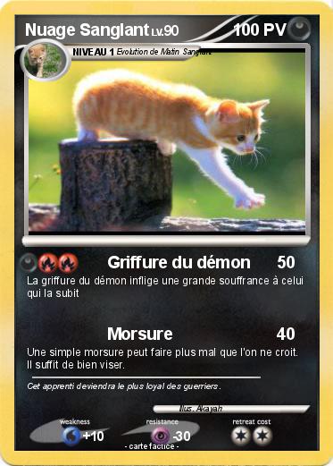 Pokemon Nuage Sanglant