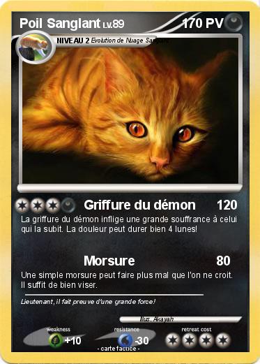Pokemon Poil Sanglant
