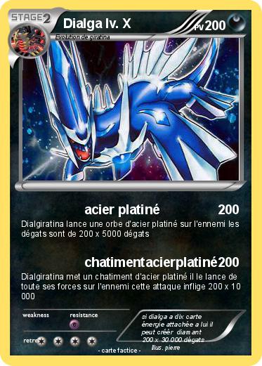 Pokemon Dialga lv. X