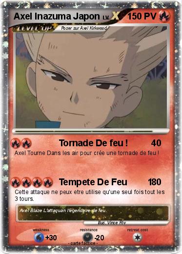 Pokemon Axel Inazuma Japon