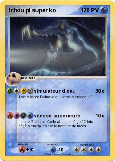 Pokemon tchou pi super ko