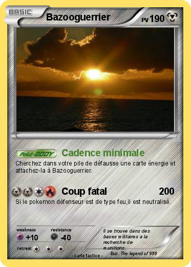 Pokemon Bazooguerrier