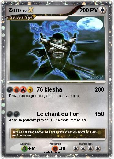 Pokemon Zoro