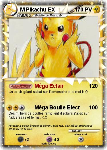 Pokemon M Pikachu EX