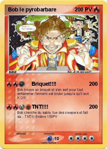 Pokemon Bob le pyrobarbare